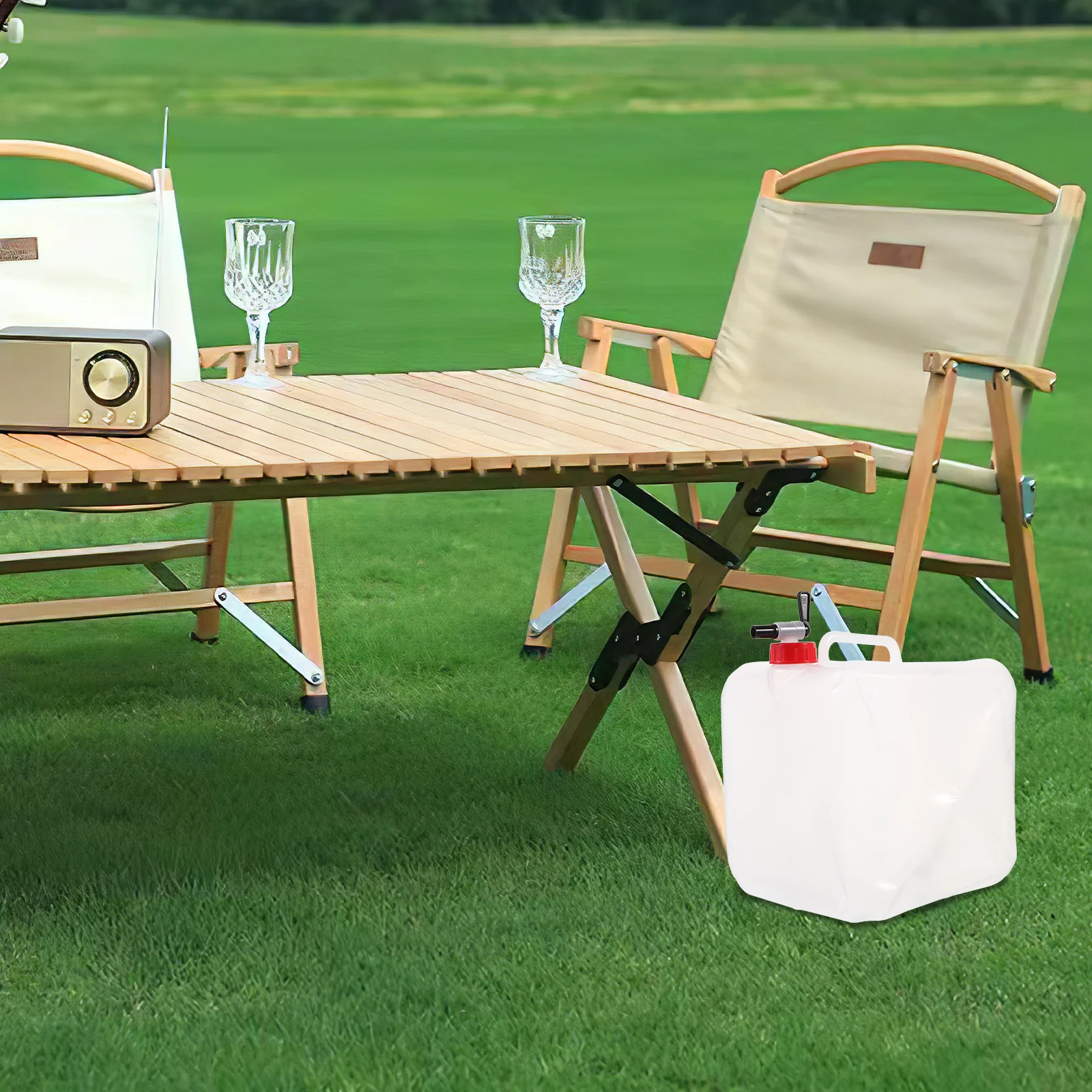 

2Pcs Portable Folding Water Bucket Durable Collapsible Container for Camping Outdoor Fishing Car Washing Water Bucket