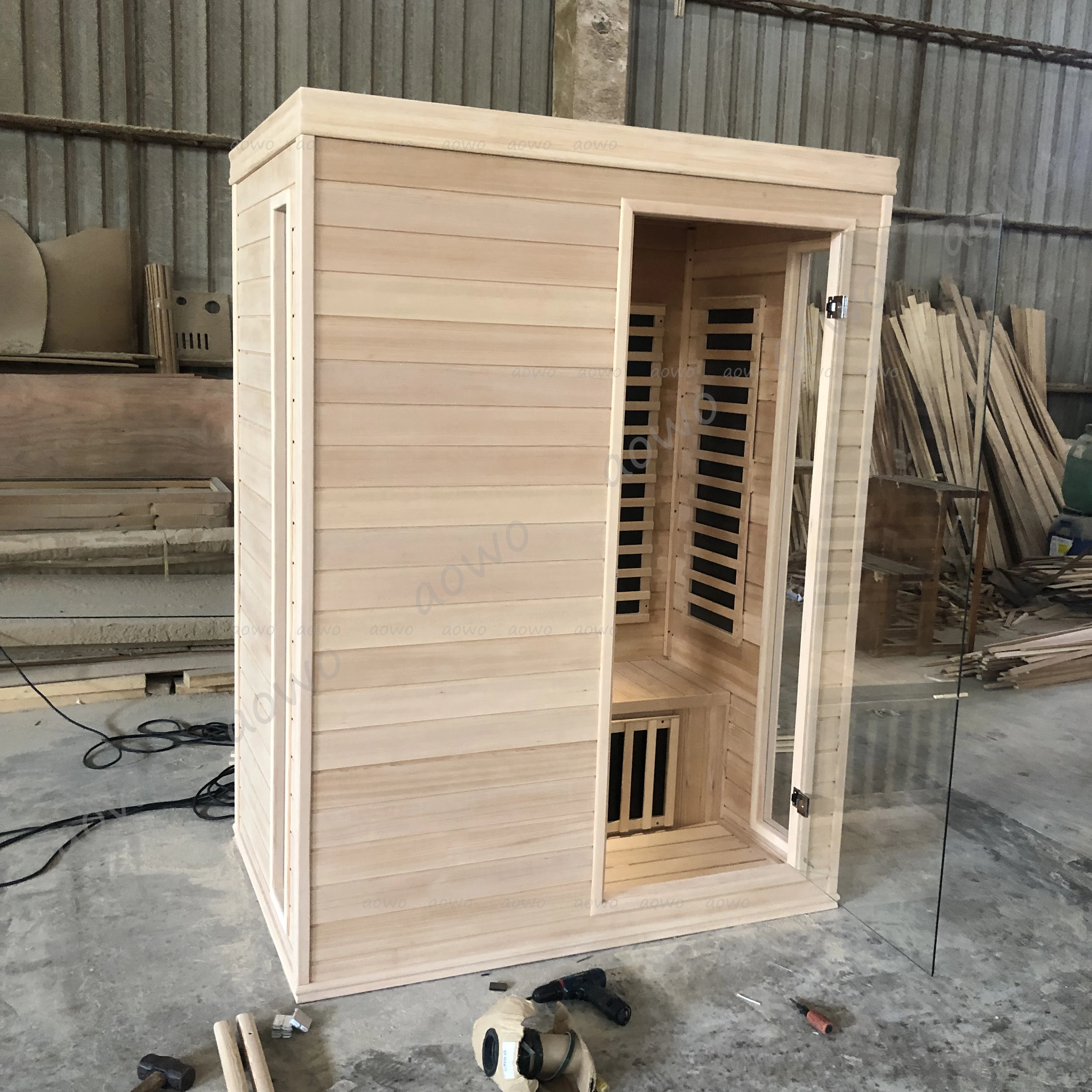 2 3 persone Hemlock Sauna Spa - Outdoor Furniture Supplier recensione e prezzo