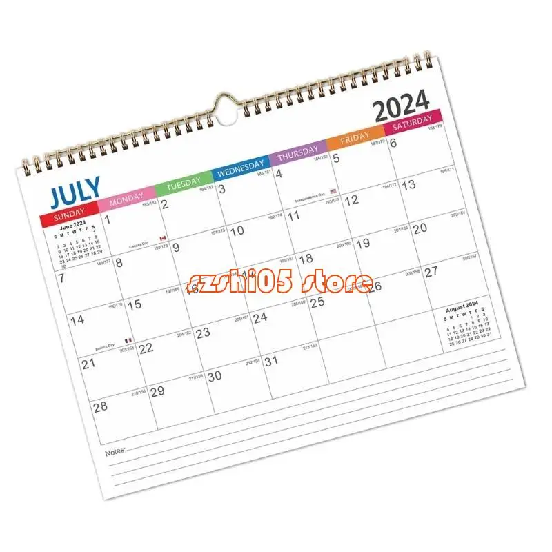 

781E 2025 Hanging Calendar Weekly Planner 2025 Wall Calendar School Year Calendar