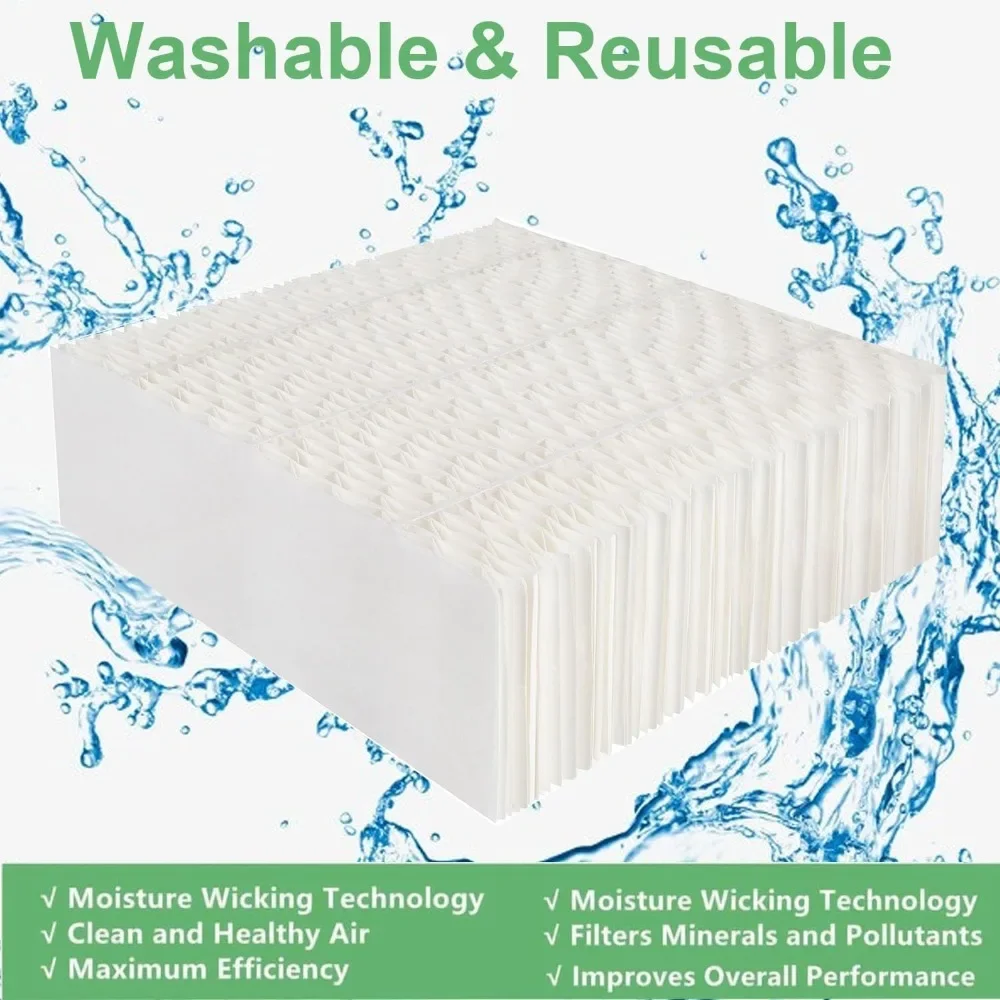 1043 Super Wick Luftbefeuchterfilter für Essick Air AirCare EP9500 EP9700 EP9800 EP9R500 EP9R700 821000 826000 831000 Luftbefeuchter