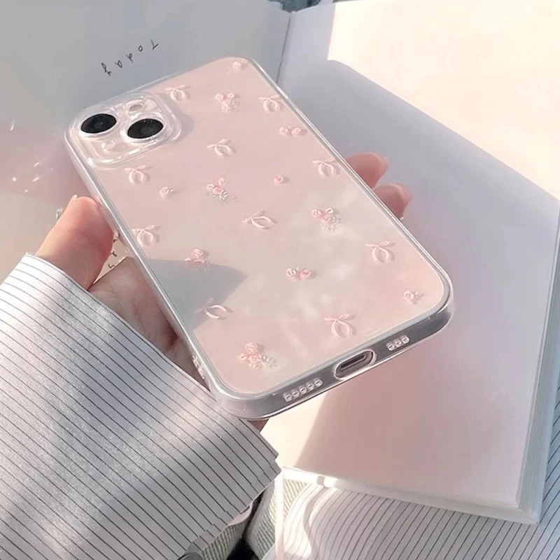 VIVO V50 V40 Lite V30E V29E V27E V25E V21E V23E V25 V27 Pro V21 V23 V20 SE Y29S Y28S Y18 Y11 Y36 Y02 Y03 Y04 Y12 용 3D 보우 케이스