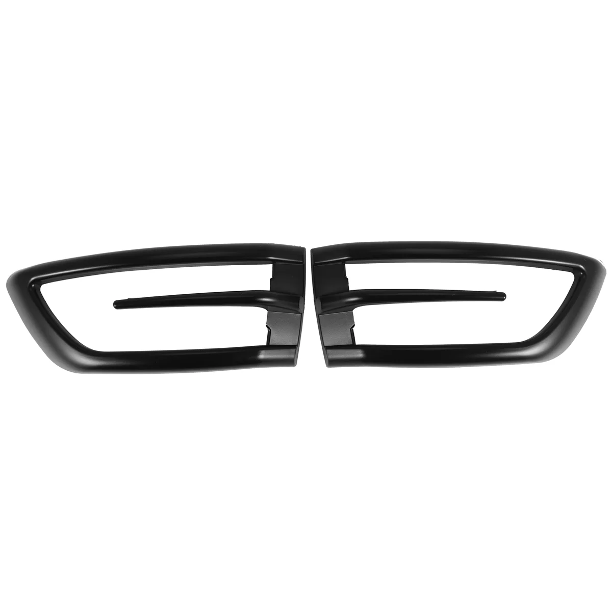 For Ford Ranger T7 Everest Endeavour 16-19 Car Rearview Mirror Decoration Sticker Rear View Lights Decorative Frame