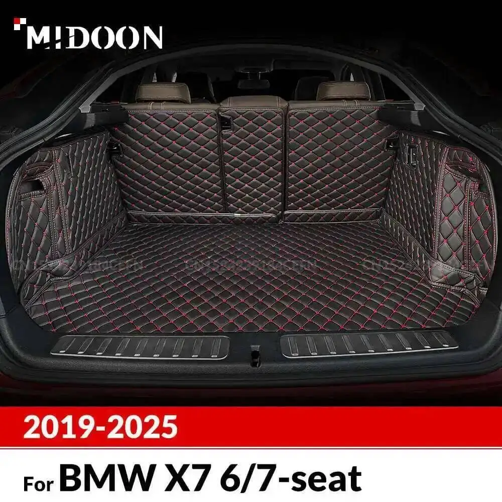 For BMW X7 6/7-seat 2019-2025 Auto Full Coverage Trunk Mat Car Protective Pad Cargo Liner Interior Accessories