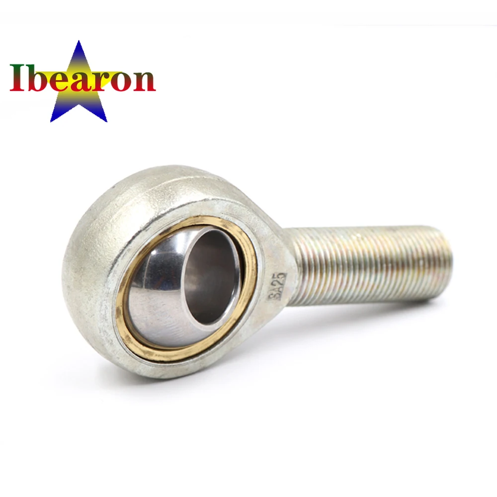 1Pcs SA20T/K SAL20T/K Zelfsmerende Rod End Lagers Buitendraad Staal Op Ptee-metallic Stof Onderhoud Gratis