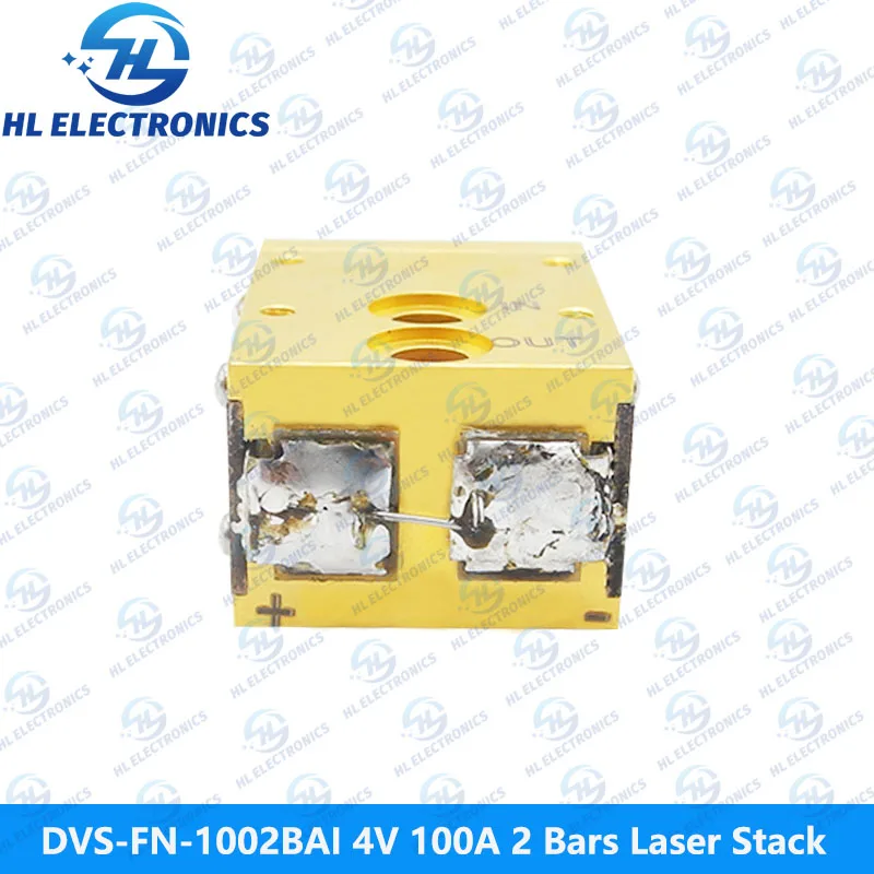 DVS-FN-1002BAI 4V 100A 2Bars 200W 808nm Laser Stack for Hair Removal