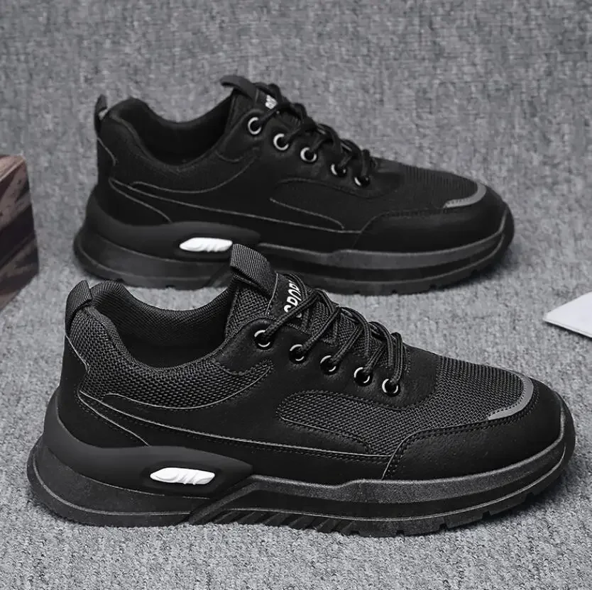 

2025 Man Fashion Sneakers Mesh Breathable Man Running Tennis Shoes Comfortable Outdoor Sports Men Casual Shoes