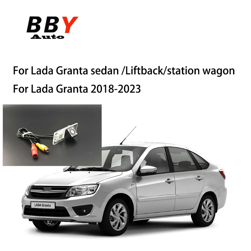 

Автомобильная резервная камера для Lada Granta sedan /Liftback/Универсал для Lada Granta 2018-2023 камера заднего вида с ночным видением