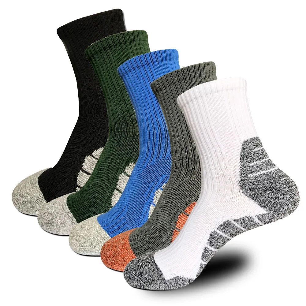 

Cotton Sports Socks Men Winter Tube Crew Basketball Terry Soccer Socks Big Socks Men Chaussettes Plus Size Sport Socken Kurz