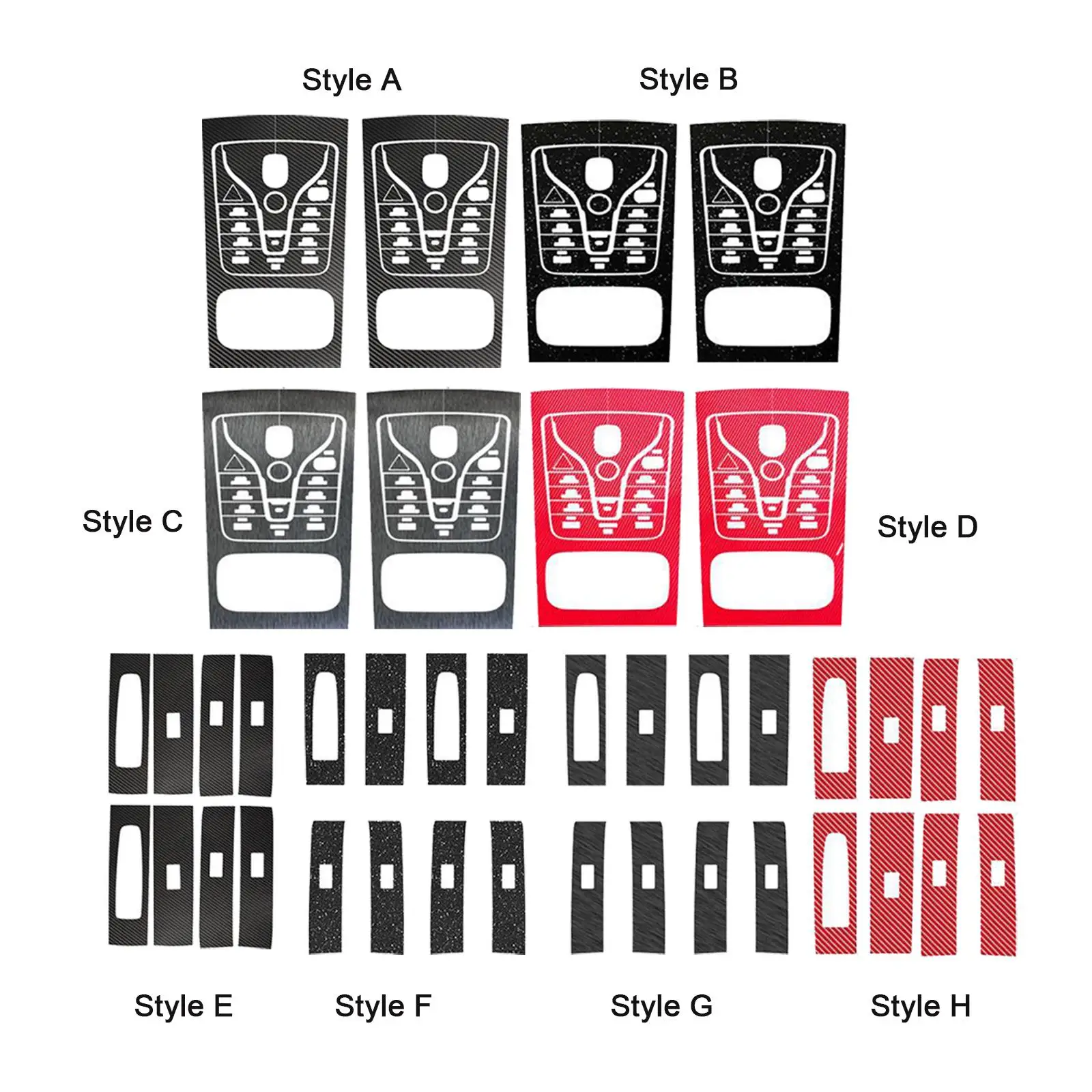 

Автомобильные наклейки на панель переключения передач для Byd Atto 3 Yuan Plus, аксессуары