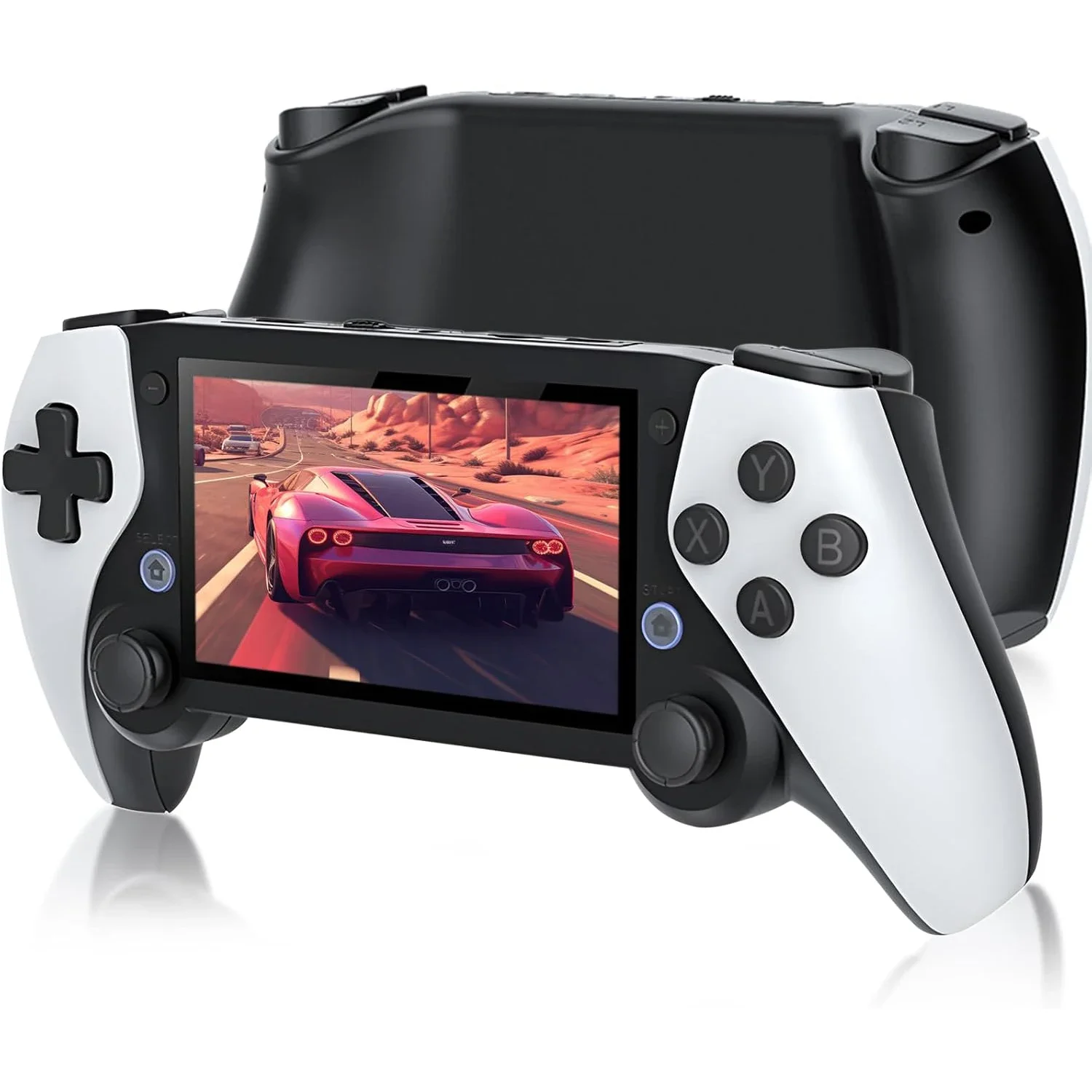 

Портативная игровая консоль M25 с 4,3-дюймовым IPS-экраном, система EmuELEC, 64 ГБ, 3D-игры, классические игры, подарок для мальчика