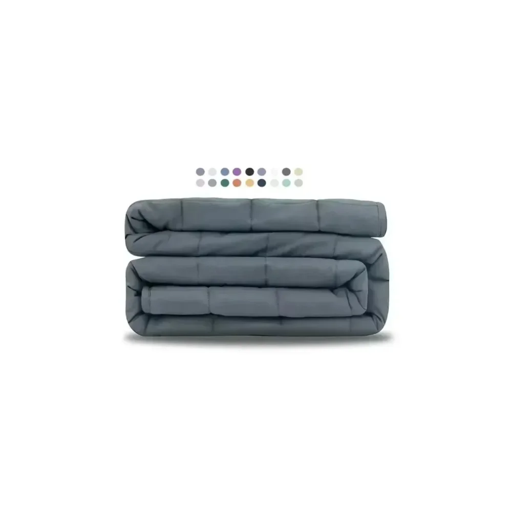 Cooling Weighted Blanket Heavy Gravity Blanket for Adults Anxiety Relief Sleep Therapy Blanket Glass Beads Summer Bedding
