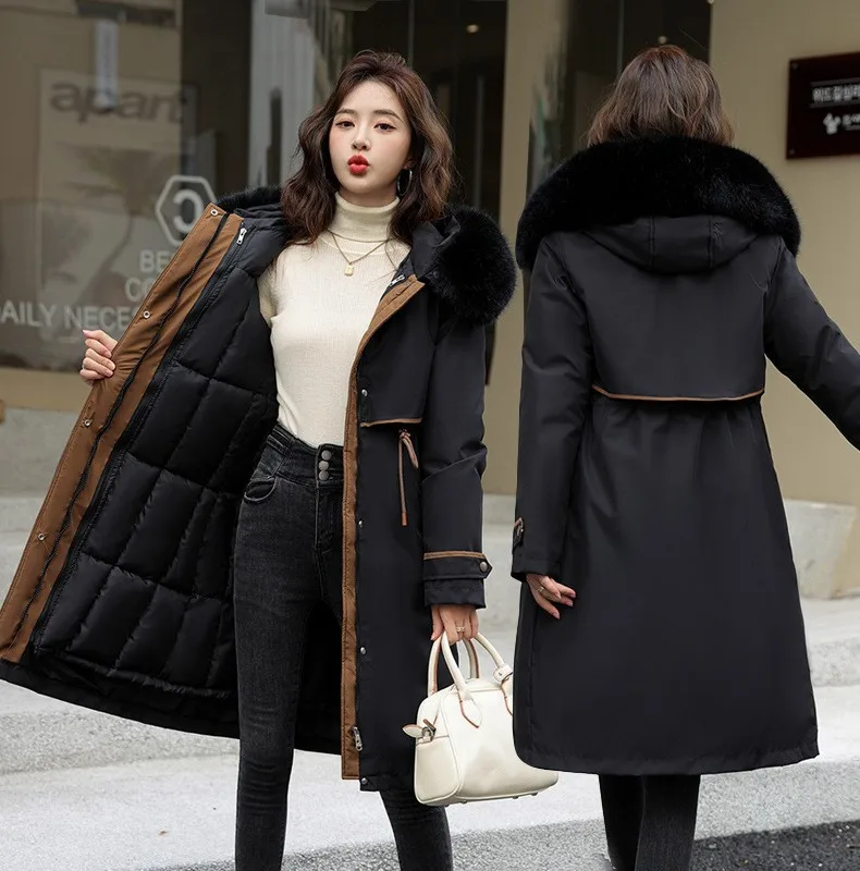 

Женская осенняя парка-анорак для сноуборда с капюшоном, на шнуровке, с подкладкой, разноцветная, из льна, с эффектом тай-дай, утепленная, базовая модель