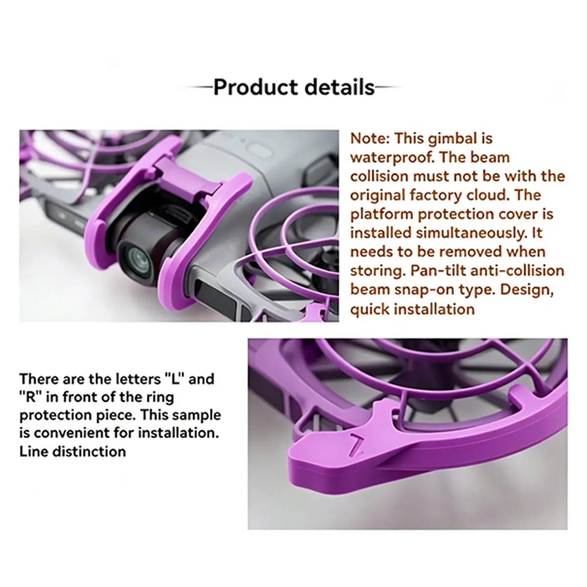 Drone Protection Accessories Kit 3D Printing for Neo 2 with Propeller Guards, Bumper, Antenna Protection Cover