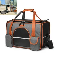 Dog Carrier Travel Car Seat Pet Carriers Portable Backpack Breathable Cat Cage Breathable Small Dog Travel Bag Pet Bag