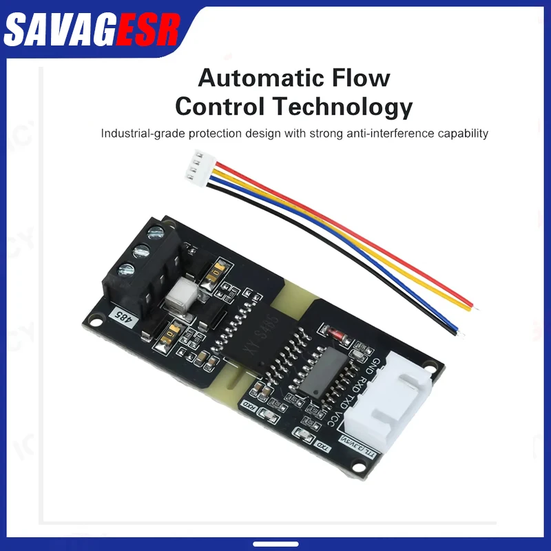 DC 3-5V Isolated TTL To RS485 Level Module RS485 To TTL Signal Automatic Flow Control Automatic Control Converter Module