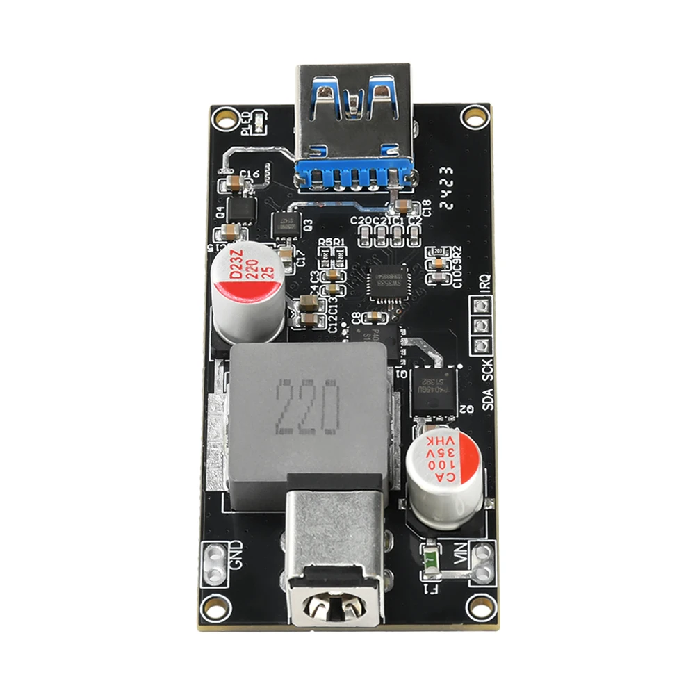 Multi-Protokoll-Desktop-Schnelllade-Modul DC6V 30V 140W QC4.0 PD5.0 Hochleistungs-Intelligentes Lademodul für Mobiltelefone – Detail 11