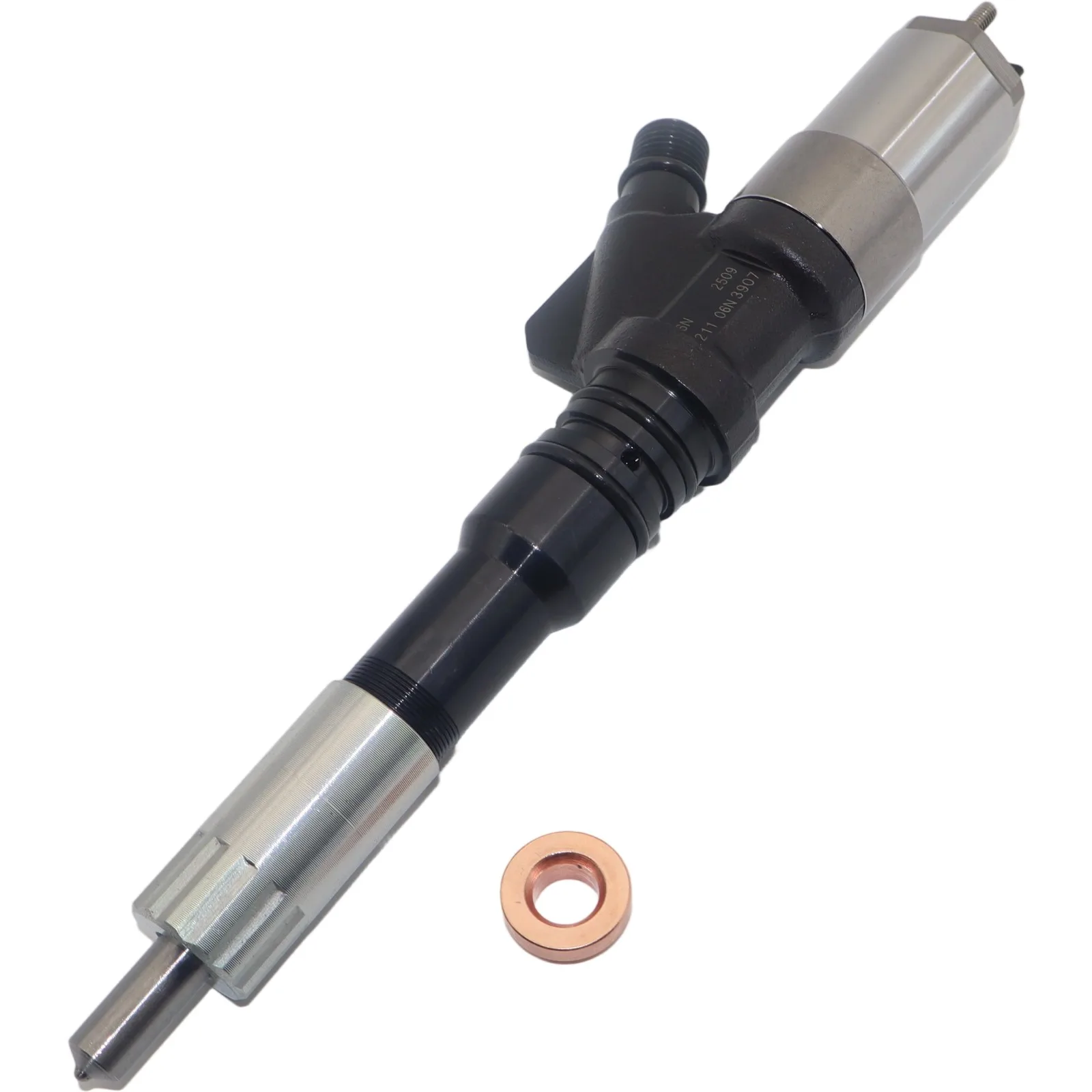 6PCS 0950001211 Fuel Injector For Komatsu Crawler Excavator Pc400-7 Engine SAA6D125