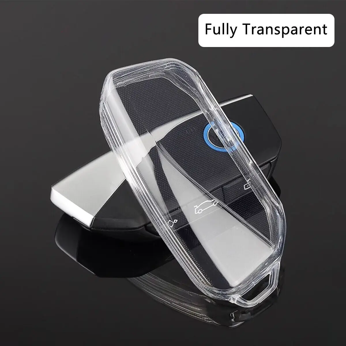 Clear Smart Key Fob Cover Case Accessories For BMW X1 iX XM X5 X6 X7 i7 U06 G70