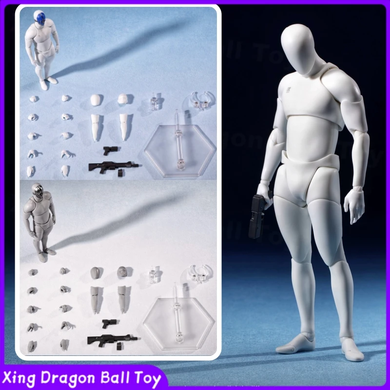 

Binggan Studio CRE Series Neural Terminal Prosthetic Cyborg Troy Original Articulated Body 1/12 Scale Action Figure