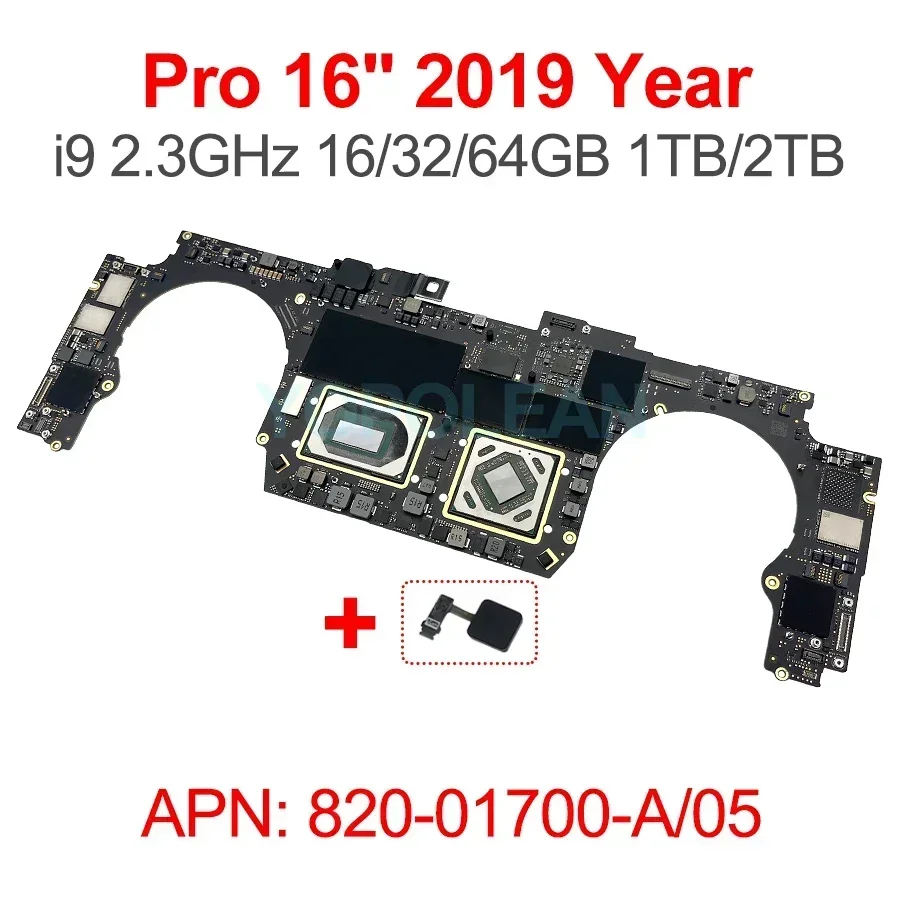 Original A2141 Motherboard with Touch ID For MacBook Pro Retina 16