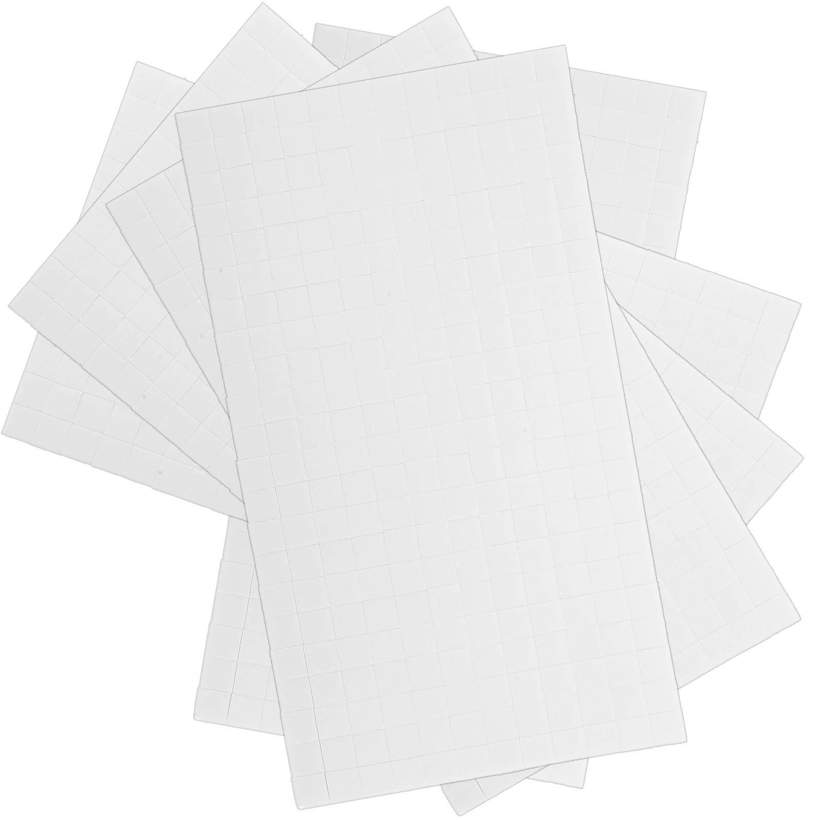 

5 Sheets 264Pcs Foam Square Mounts Double Sided Adhesive Tape for Scrapbooking Cards DIY Crafts Office Supplies