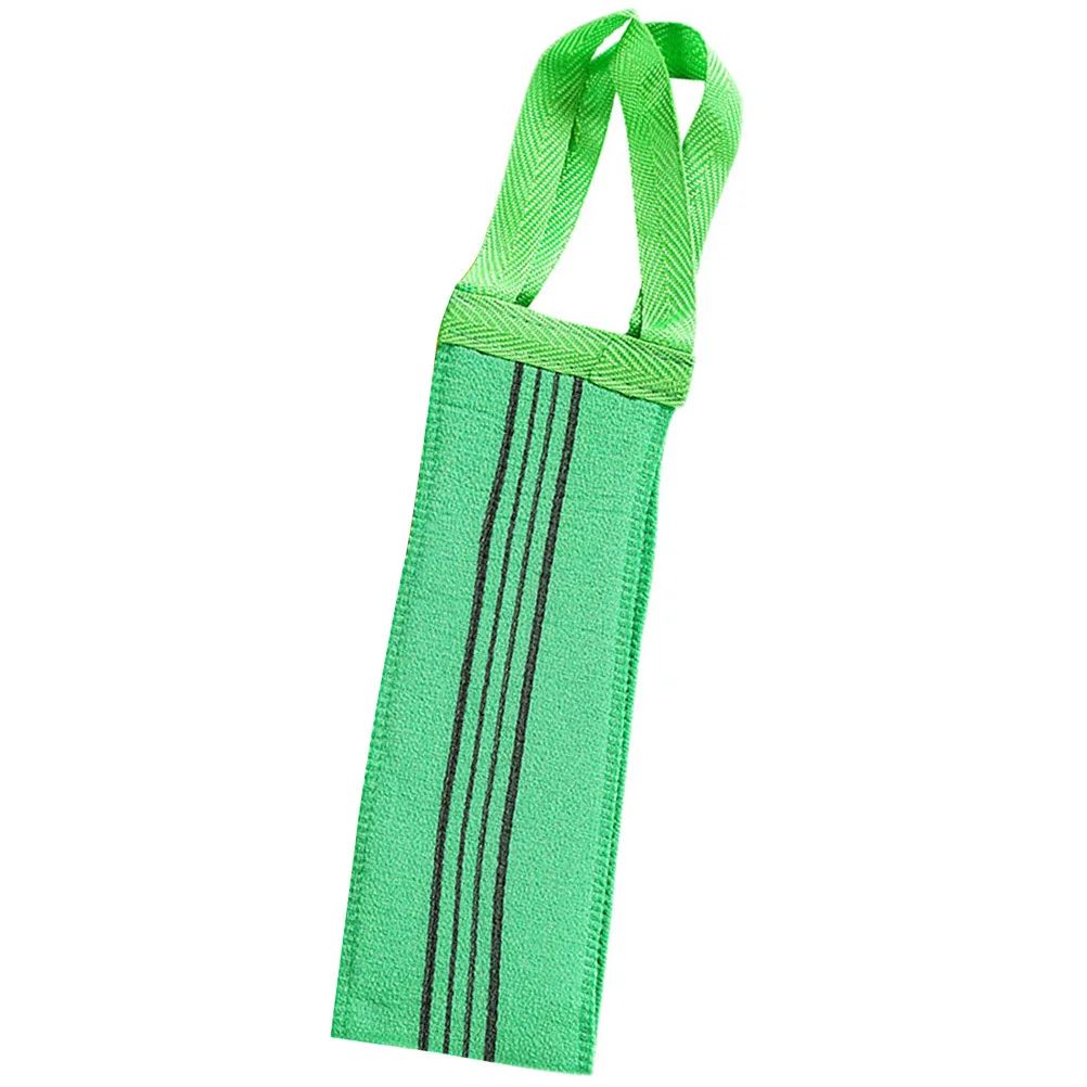 

Back Scrubber Double Handle Pulling Design Safe Durable Soft Exfoliating Shower Towel Bath Body Scrubber Bath Towels