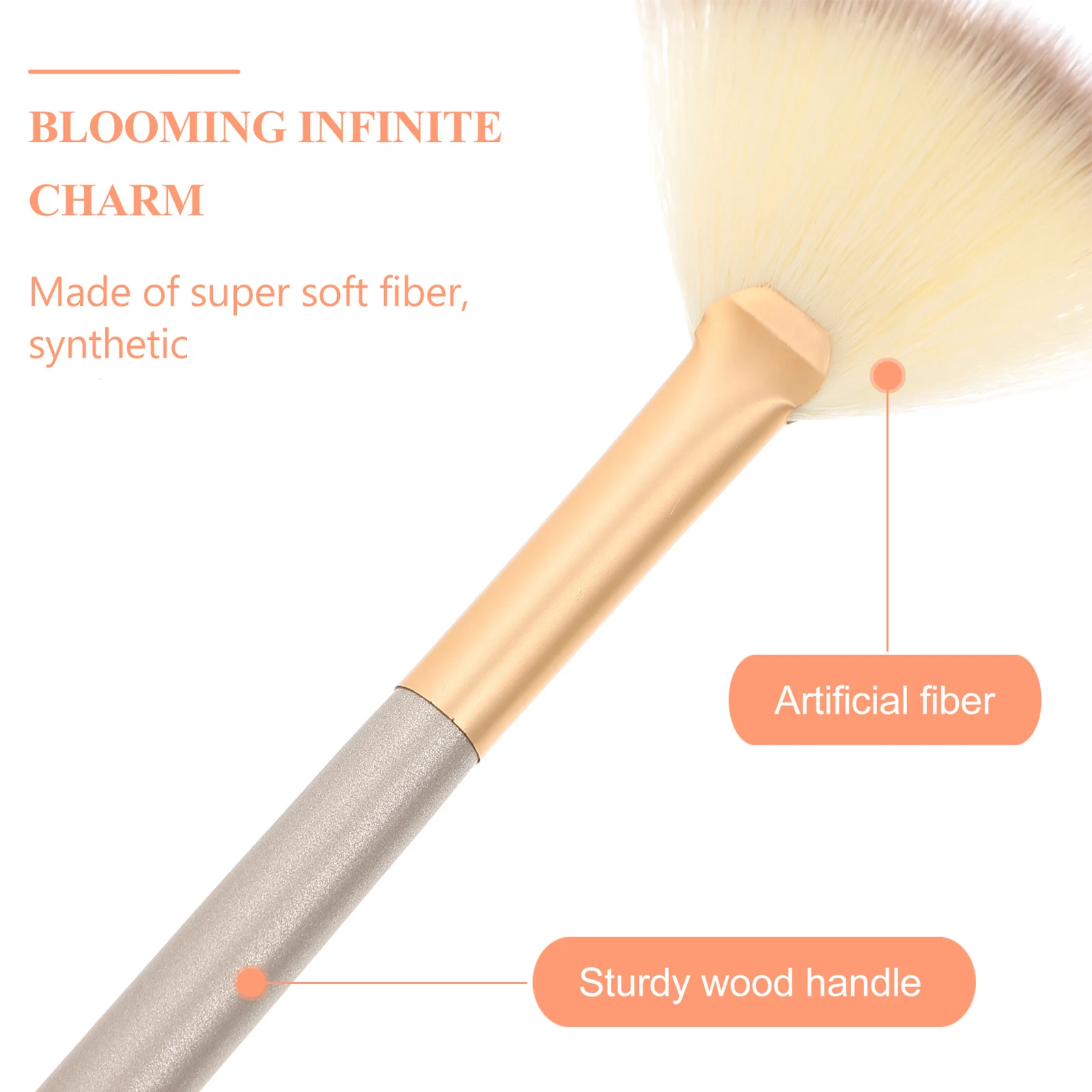 

12 Pcs Facial Mask Brush Fan Shaped Beauty Makeup Skin Care Tool Salon Fiber Wool Face Travel Easy Clean Dry Reusable