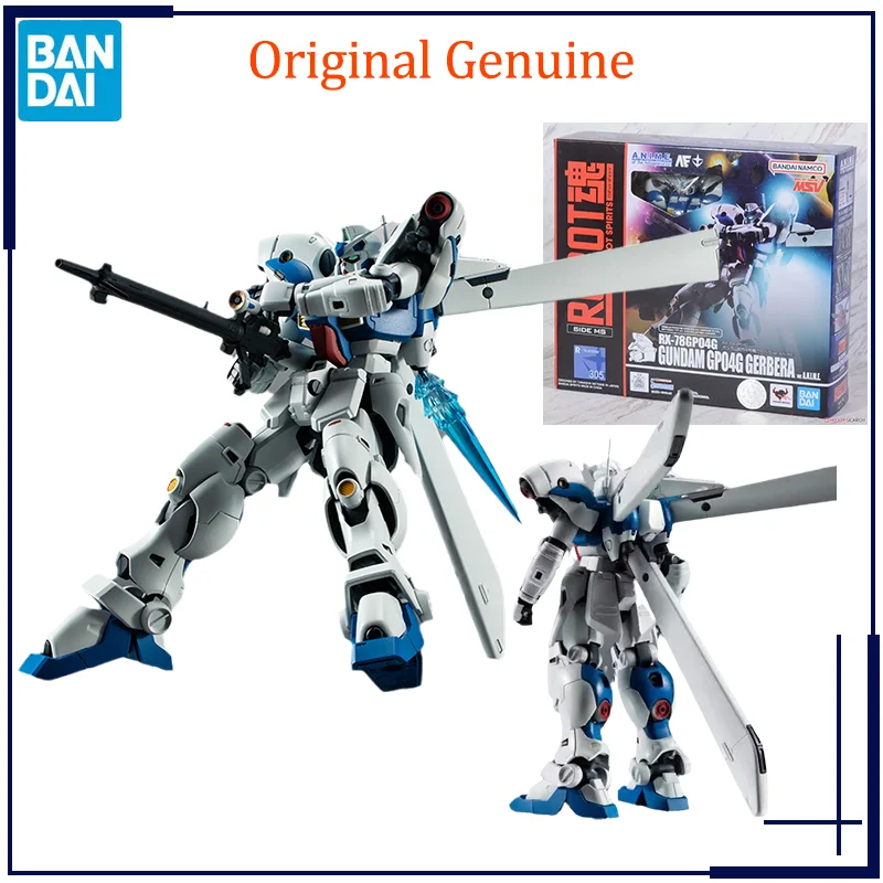 

Bandai THE ROBOT SPIRITS Gundam GP04G GERBERA Ver Anime Genuine Original Model Toys Action Figure Gift Collectible Ornaments Kid