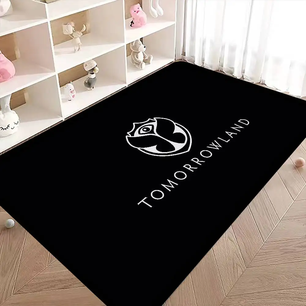 TOMORROWLAND Music Door Mat Nordic Style Home Doormat Bathroom-Toilet Mats Bedroom Bedside Mats