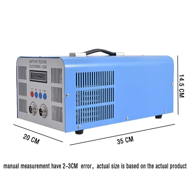 Baisiyu Zketech EBC-A40L Battery Capacity Tester 40A 400W 89V Electronic Load for Lithium LiFePO4 Lead-Acid Battery Pack