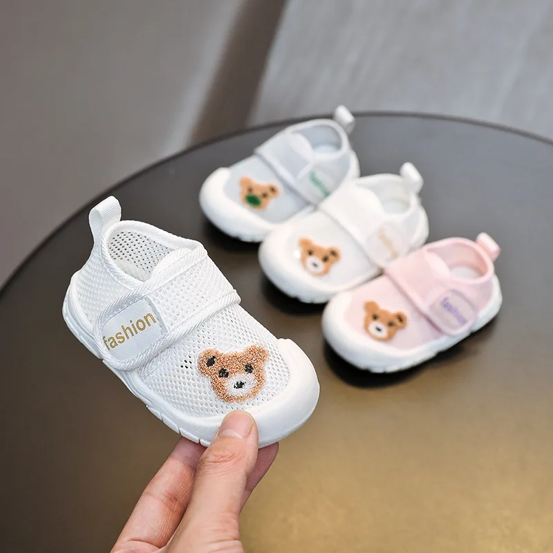 

Fashion Walkers Comfort Simple Baby Girl Shoe Soft Sole Breathable Anti Slip Baby Shoes Trendy Flat Boy Shoe Light Casual Shoes
