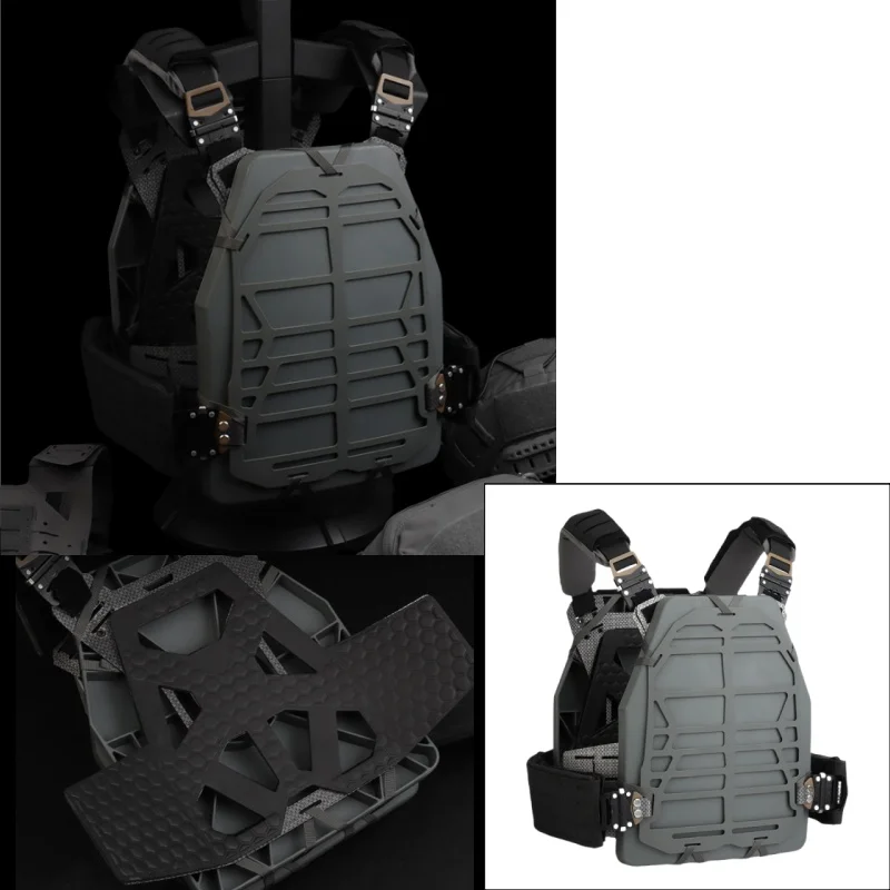 

PFM Hunting Vest | Adjustable MOLLE Compatible Plate Carrier | For Hunting & Airsoft Accessories