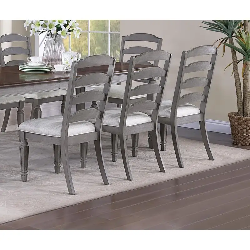 Contemporary 9 Piece Dining Table Set 3