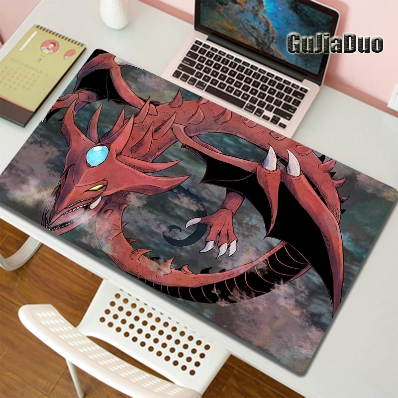 Slifer-alfombrilla de ratón de Anime Sky Dragon para Gamer, alfombrilla antideslizante para juegos de ordenador portátil, accesorios para Pc