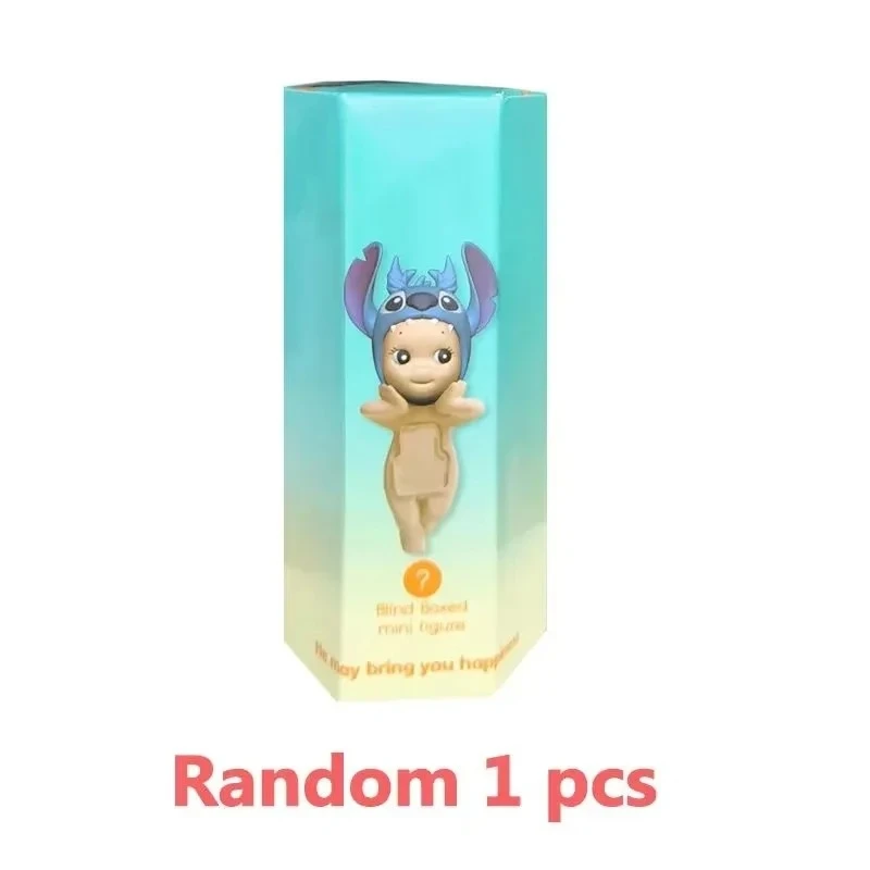 S Angel Stitch Series Blind Box personaggio Kawaii Cartoon Surprise Box Toy Regali per bambini Stitch Blind Box Regali di Natale