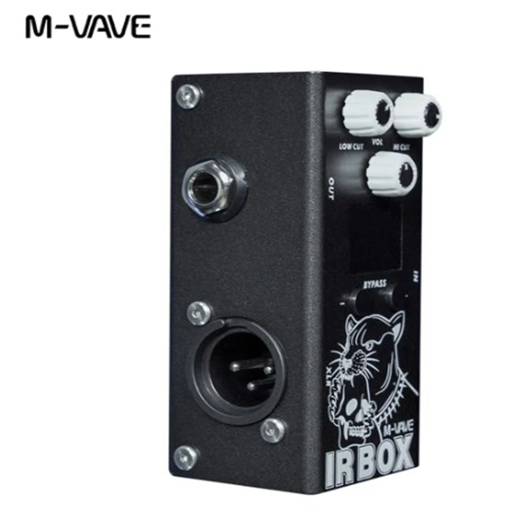 M-vave IR-BOX Guitar Bass Multi-Effects 32 preset options available Phone App settings ，9-segment EQ ,As Individual EQ Effector