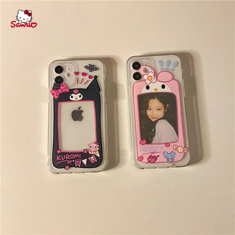 Kawaii My Melody Cinnamoroll Kuromi Cute Soft Phone Cases for Iphone 13 12 11 Pro Max Iphone X Xr 7 8 Plus Sanrio Cover Shells