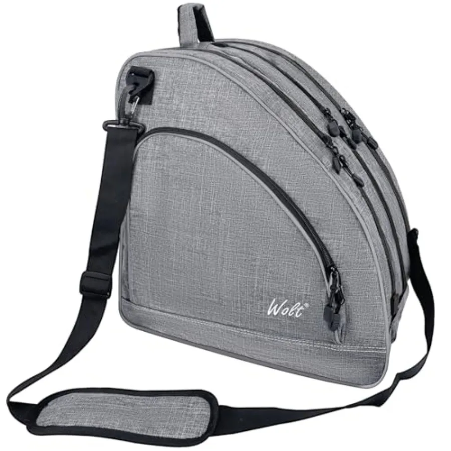 

Ice Skate Bag - Roller Skate Bag Inline Skate Bag with Adjustable Shoulder Strap for Both Youth and Adults.
