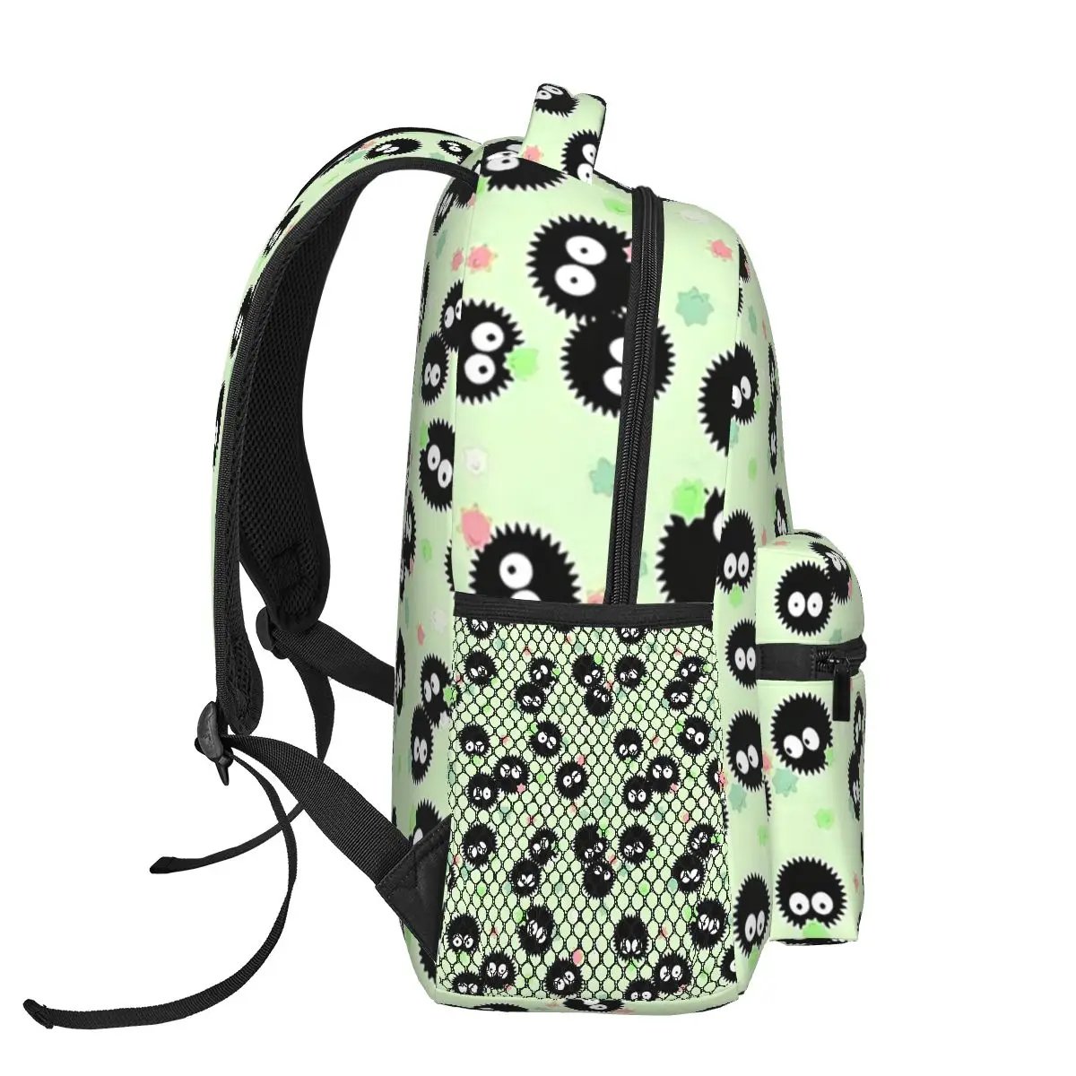 حقائب ظهر Soot Studio Ghibli للأولاد والبنات حقيبة كتب للأطفال حقائب مدرسية كرتونية للأطفال حقيبة كتف بسعة كبيرة