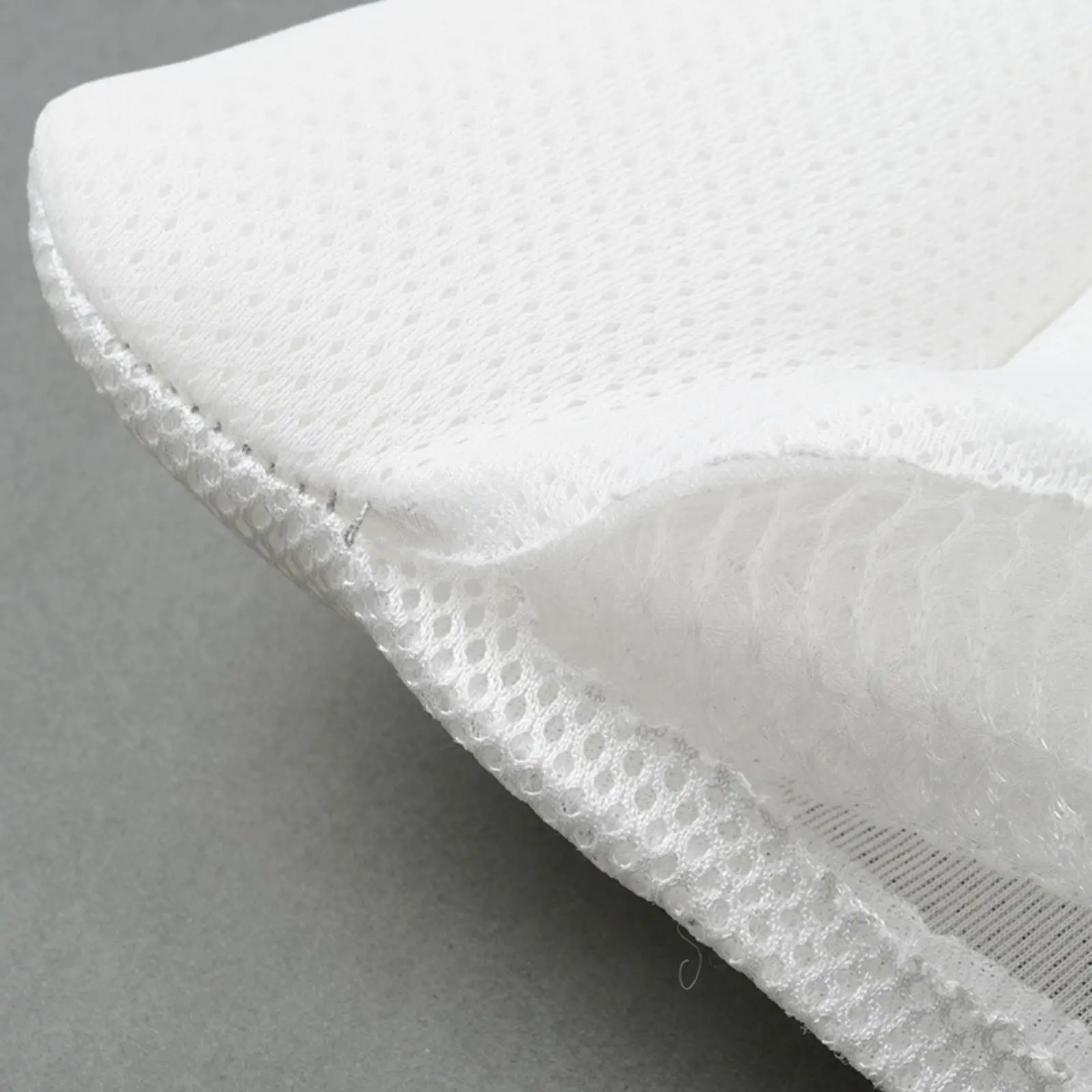 Extra Soft Bath Pillow White Polyester Large Size Head Neck Backrest Cushion for Bathtub Spa Relaxation