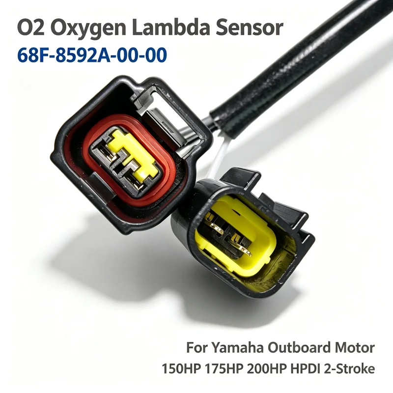 68F-8592A-00-00 Motorcycle Oxygen Sensor For Yamaha BW350 348cc 1987-1988 Off-Road Dirt Bike