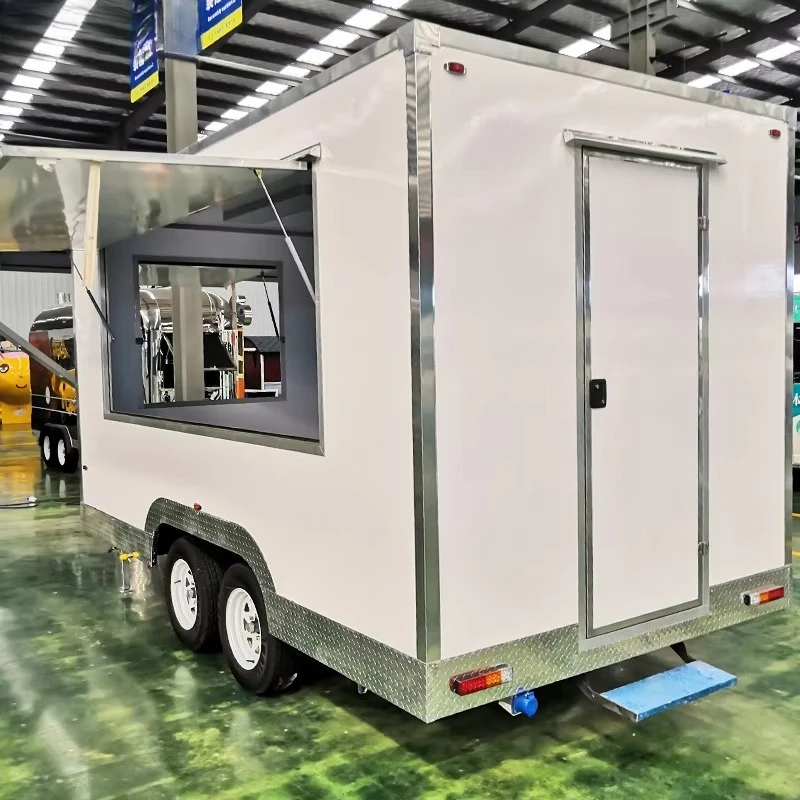 Fast Food Van Bbq Food Trucks Mobile Churros Food Trailer For Sale In Germany