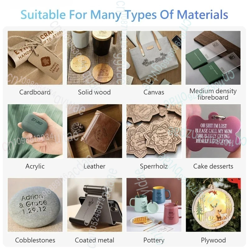 Wainlux-K8 Интеллектуальная корректировка партии в реальном времени, вращающаяся гравировка на 360°, легкая поиск гравировки, гравировальный станок по металлу