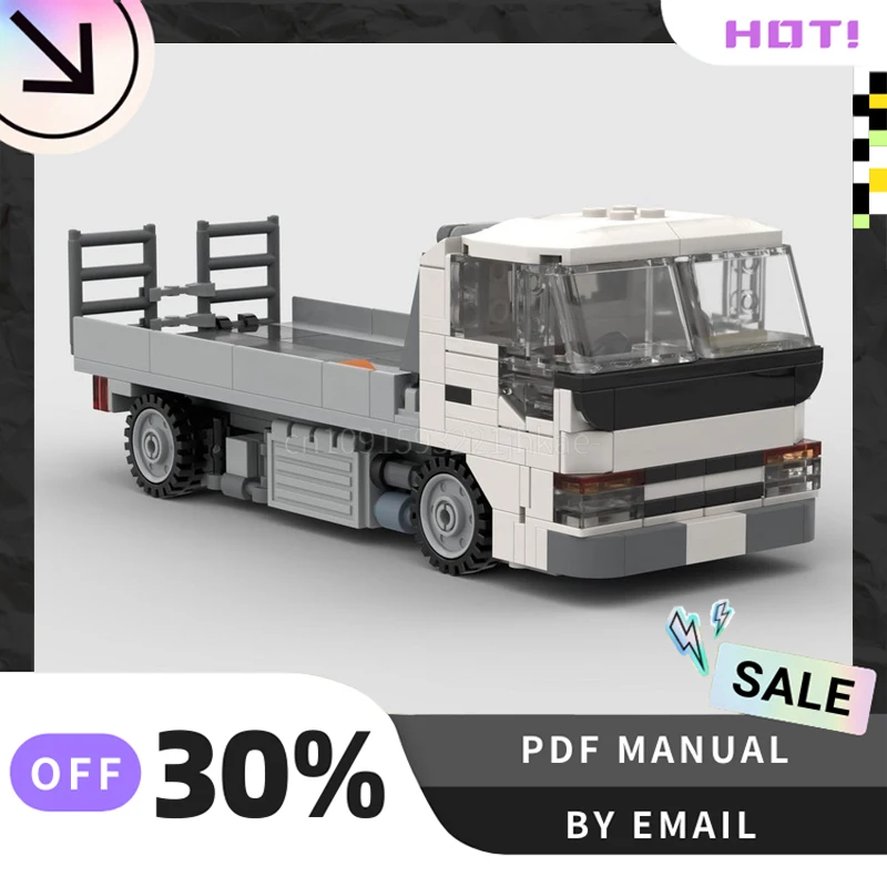 

[289PCS] Customized MOC Elf Car Carrier Creative Building Blocks Set STEM Educational Toys Construction Model Kit Birthday Gifts