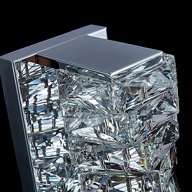 Wall lamp, bedroom, bedside, crystal lamp