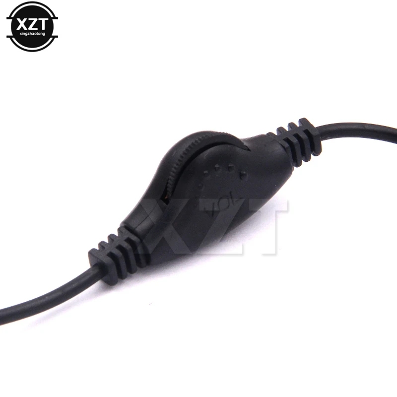 3.5mm Jack AUX męskie do 3.5mm żeńskie przedłużacz z adapterem z regulacją głośności Audio Stereo przewód słuchawek słuchawek