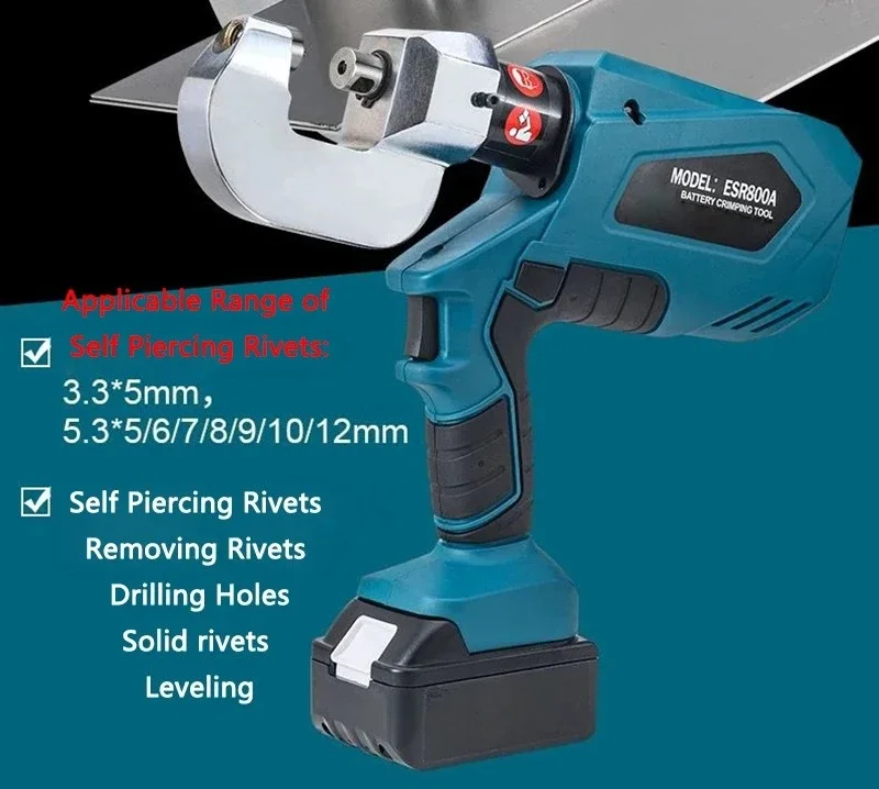 

Aluminum Body Repair Rivet Gun Electric Hydraulic Self Punching Riveting Machine Self Piercing Rivet Machine Rivet Removal