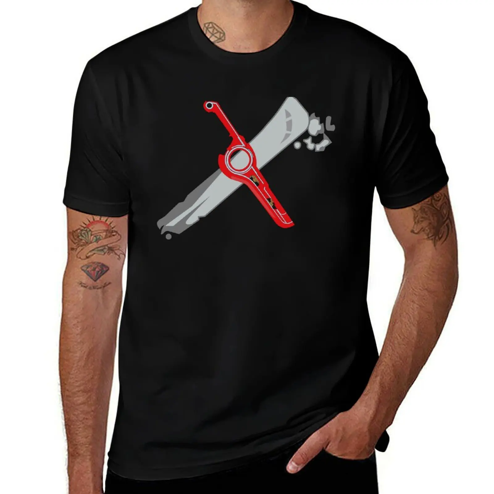 Xenoblade Monado X T-Shirt Construction Work Tee Shirt