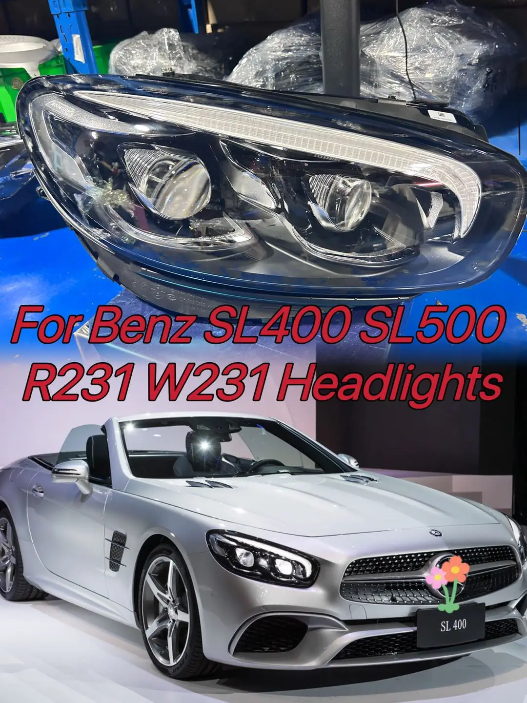 

For Benz SL SL 400 SL500 R231 W231 Headlights Assembly