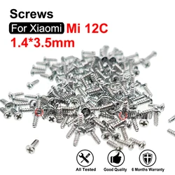 100Pcs 1.4mm*3.5mm Screws For Xiaomi Mi 12C Internal Screw Repair Replacement Parts